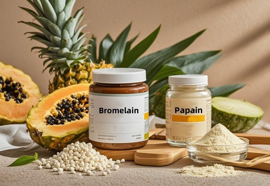 What Is The Difference Between Bromelain And Papain? What Is The Difference Between Bromelain And Papain?